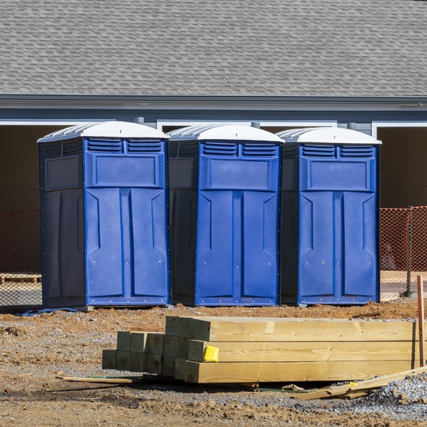 what is the cost difference between standard and deluxe portable restroom rentals in Ironton Ohio